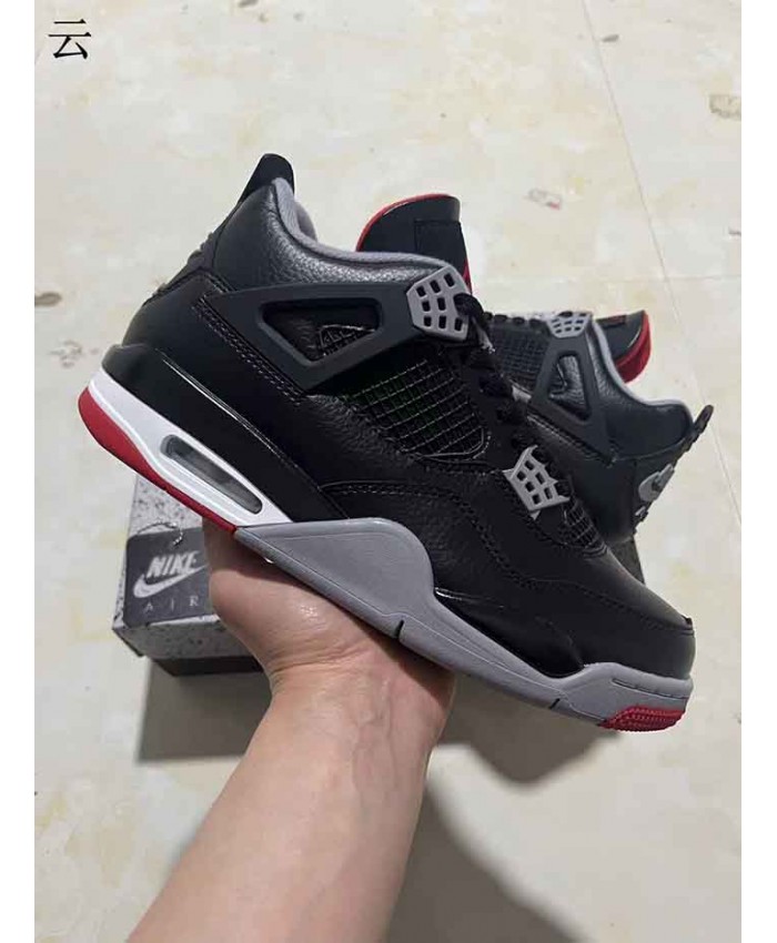 Air Jordan 4 Bred Reimagined Basketball Shoes